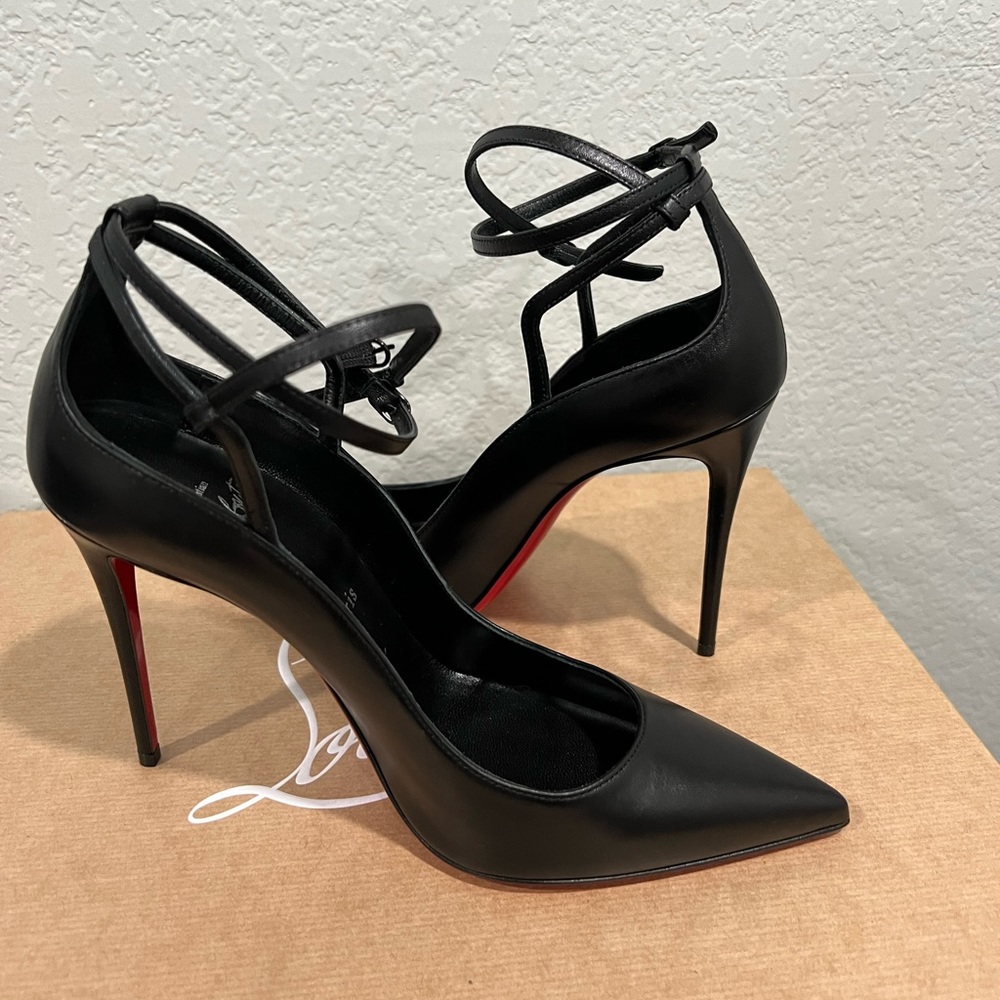 Black Christian louboutin heels